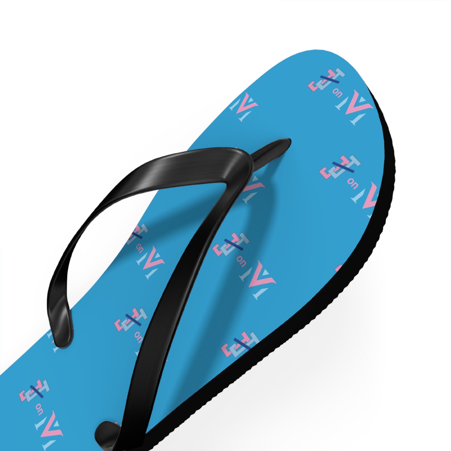 JJ on MV Flip Flops - Blue
