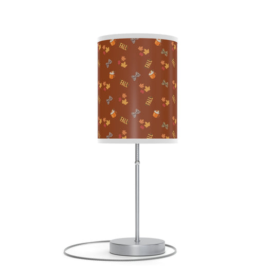 Spiced Latte Lamp on Stand – Cozy Fall Accent Light for Home Décor