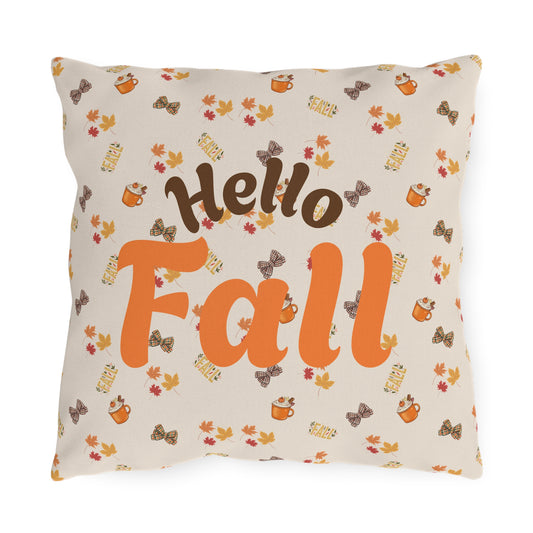 Outdoor Spiced Pillows – Waterproof & UV-Resistant Fall Patio Décor