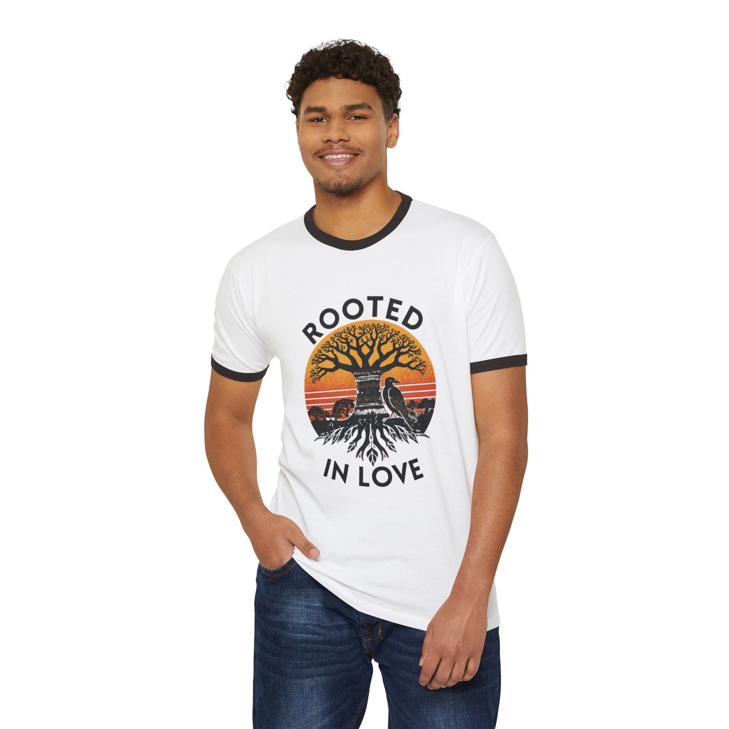 Rooted in Love Ringer T-Shirt