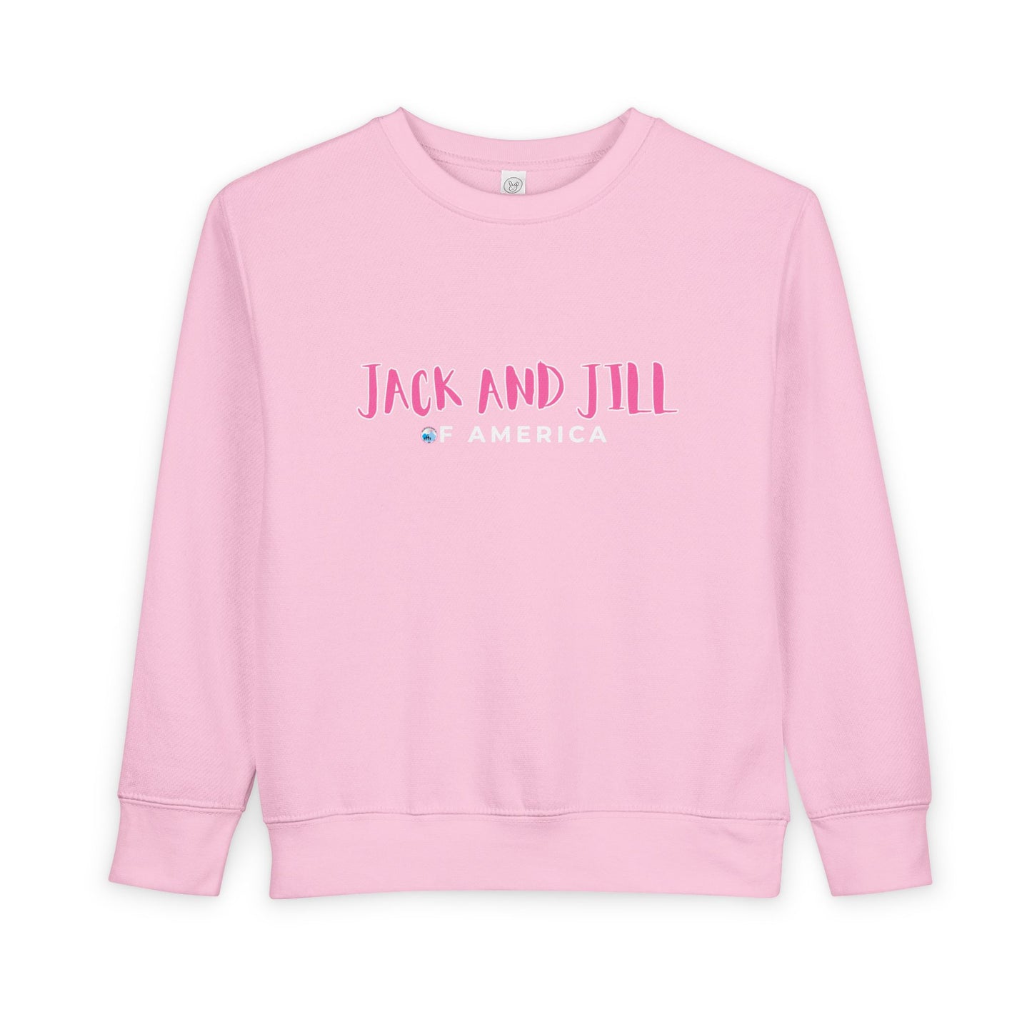 Jack and Jill of America Toddler Sweatshirt  - Pink