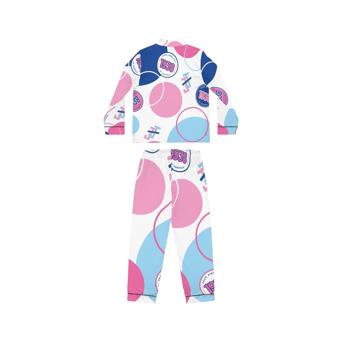 Jack and Jill Women's Satin Pajamas Set - Renewed