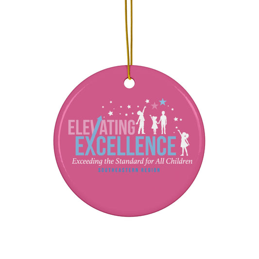 Elevating Excellence Jack and Jill Ceramic Ornament