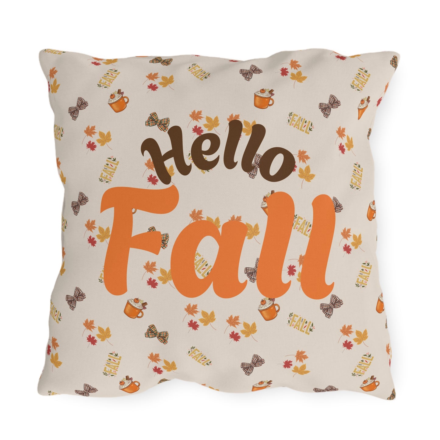 Outdoor Spiced Pillows – Waterproof & UV-Resistant Fall Patio Décor