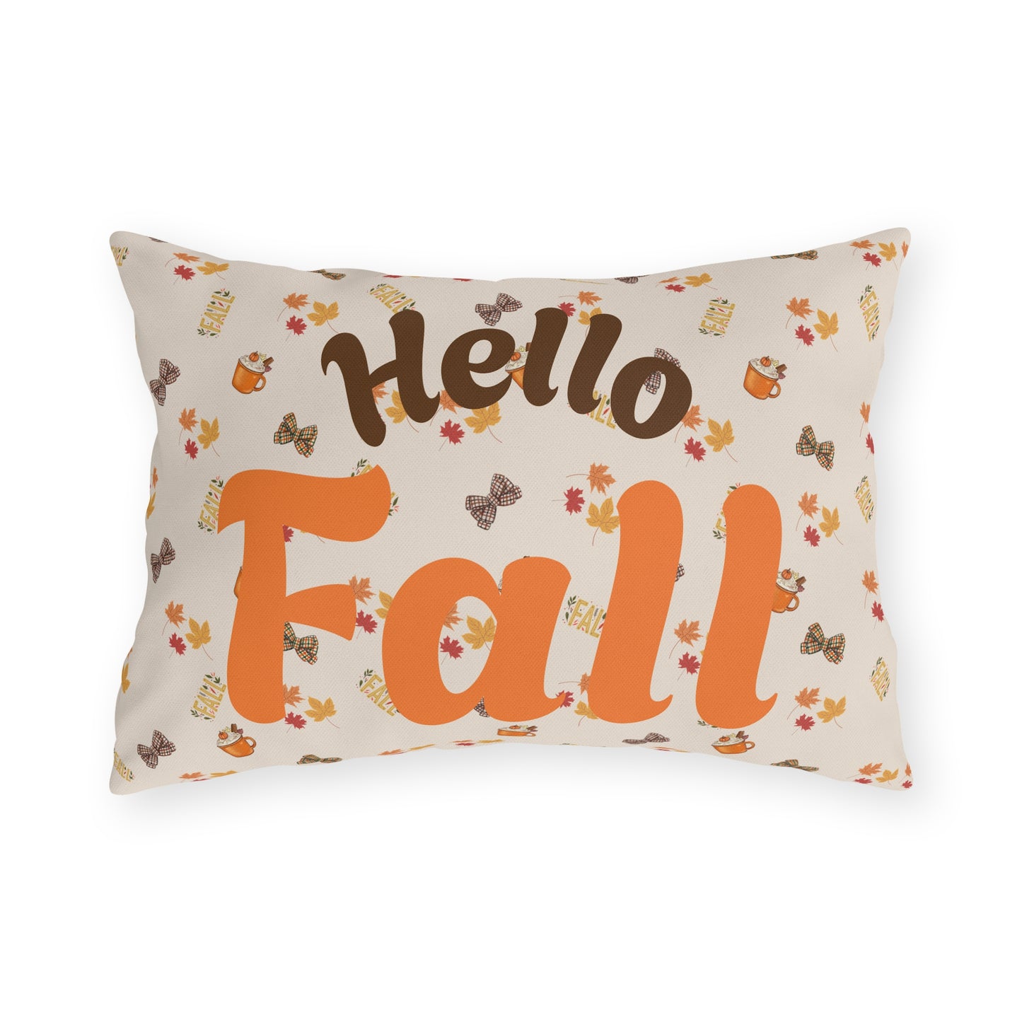 Outdoor Spiced Pillows – Waterproof & UV-Resistant Fall Patio Décor