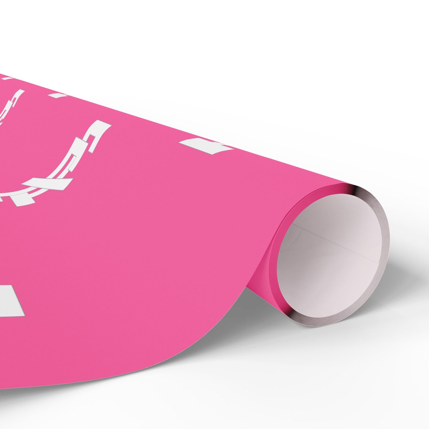 Jack and Jill Wrapping Paper - Vibrant Pink