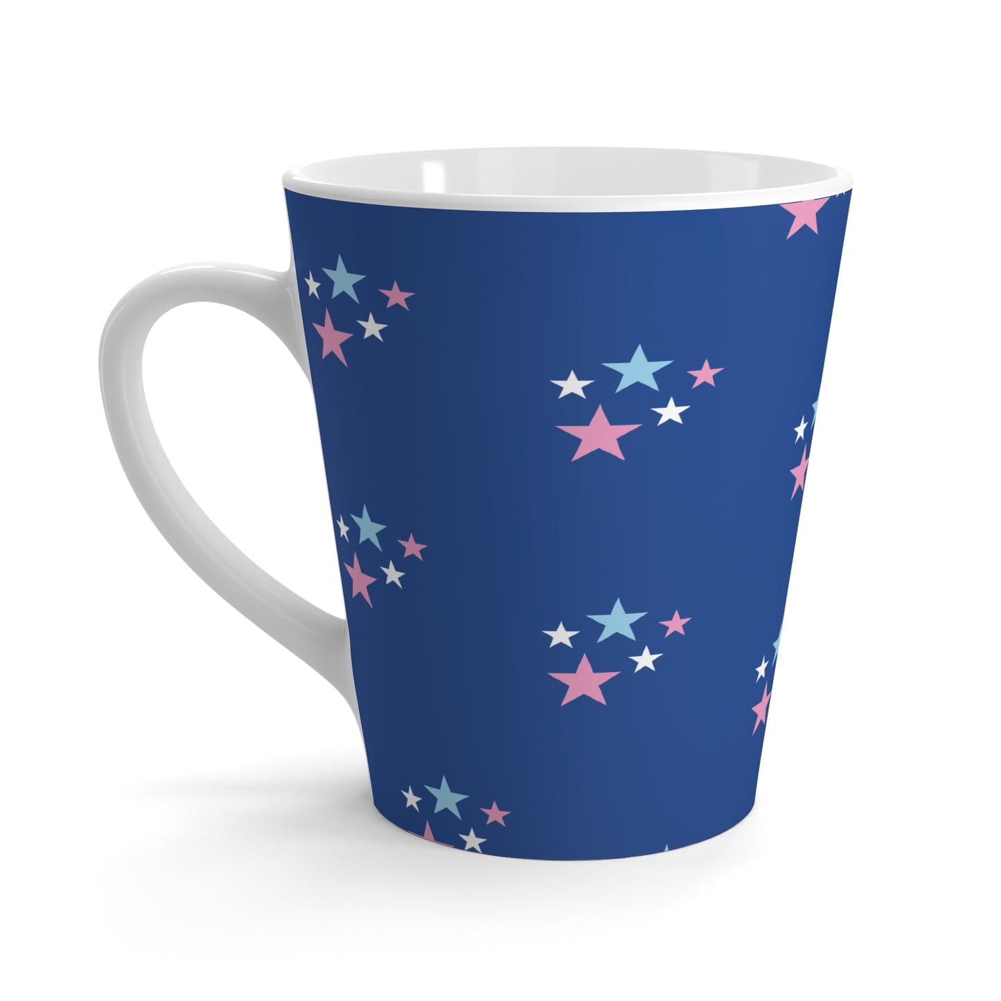 Star Blue Latte Mug
