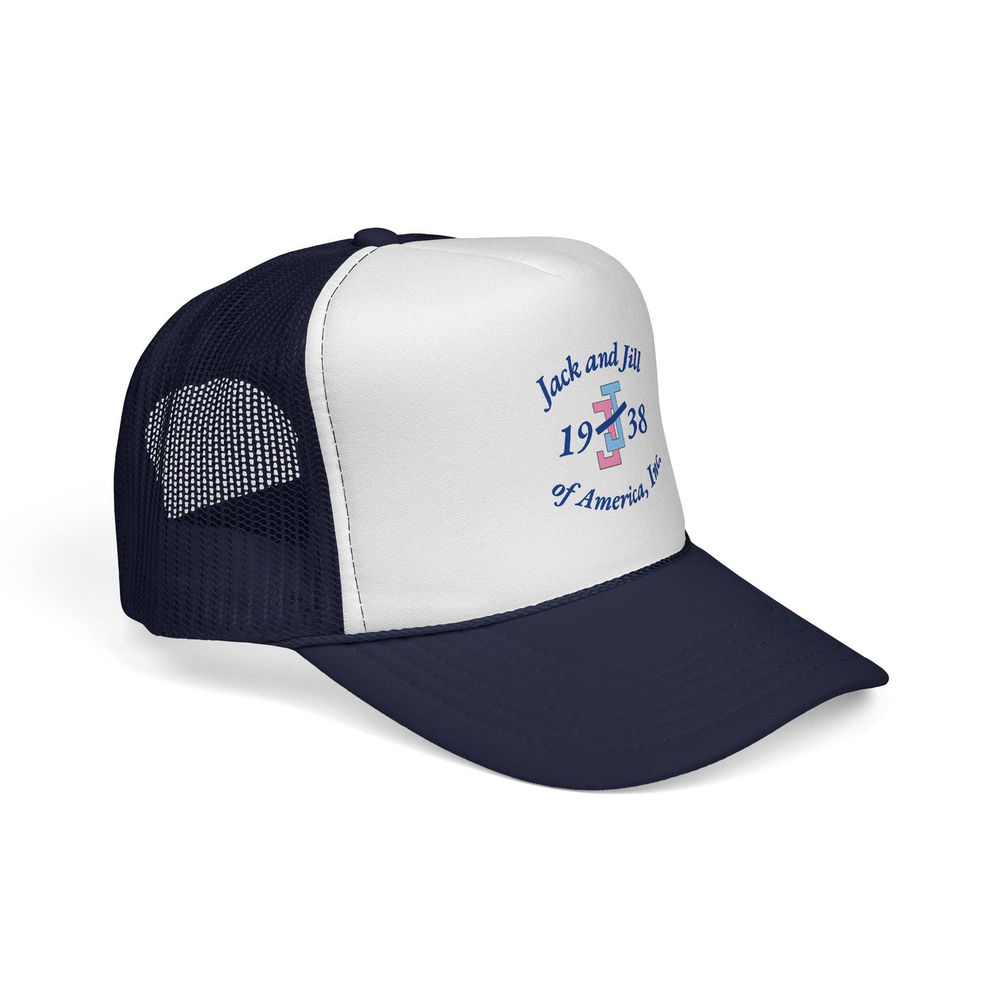 Jack and Jill 1938 Trucker Hat — Vintage Americana Mesh Cap