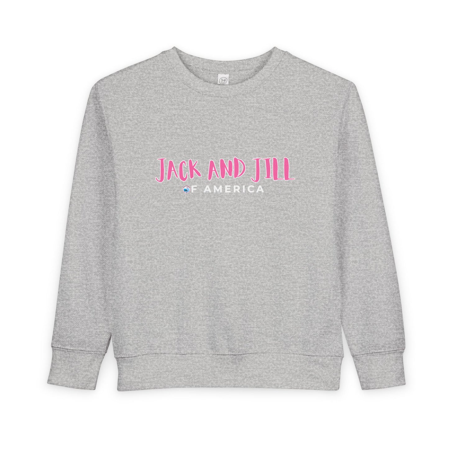 Jack and Jill of America Toddler Sweatshirt  - Pink