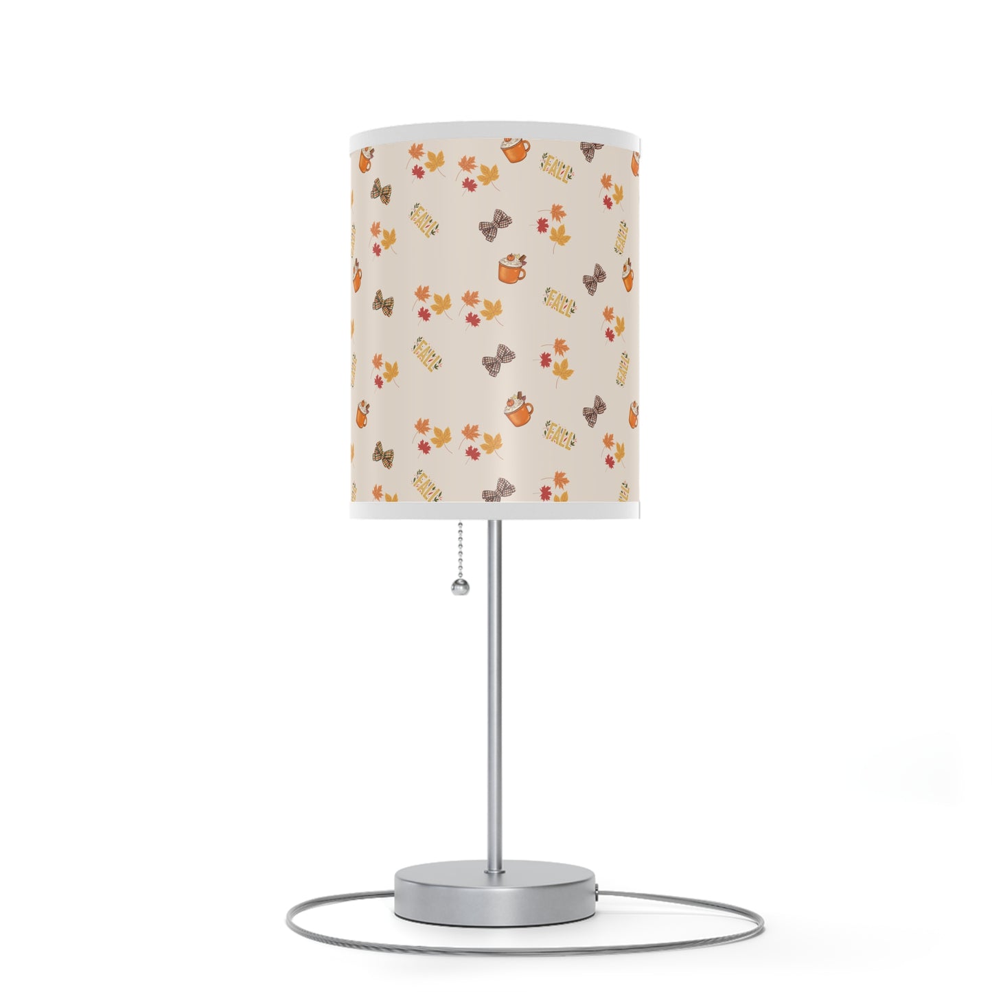 Spiced Lamp on Stand – Cozy Fall Accent Light for Home Décor