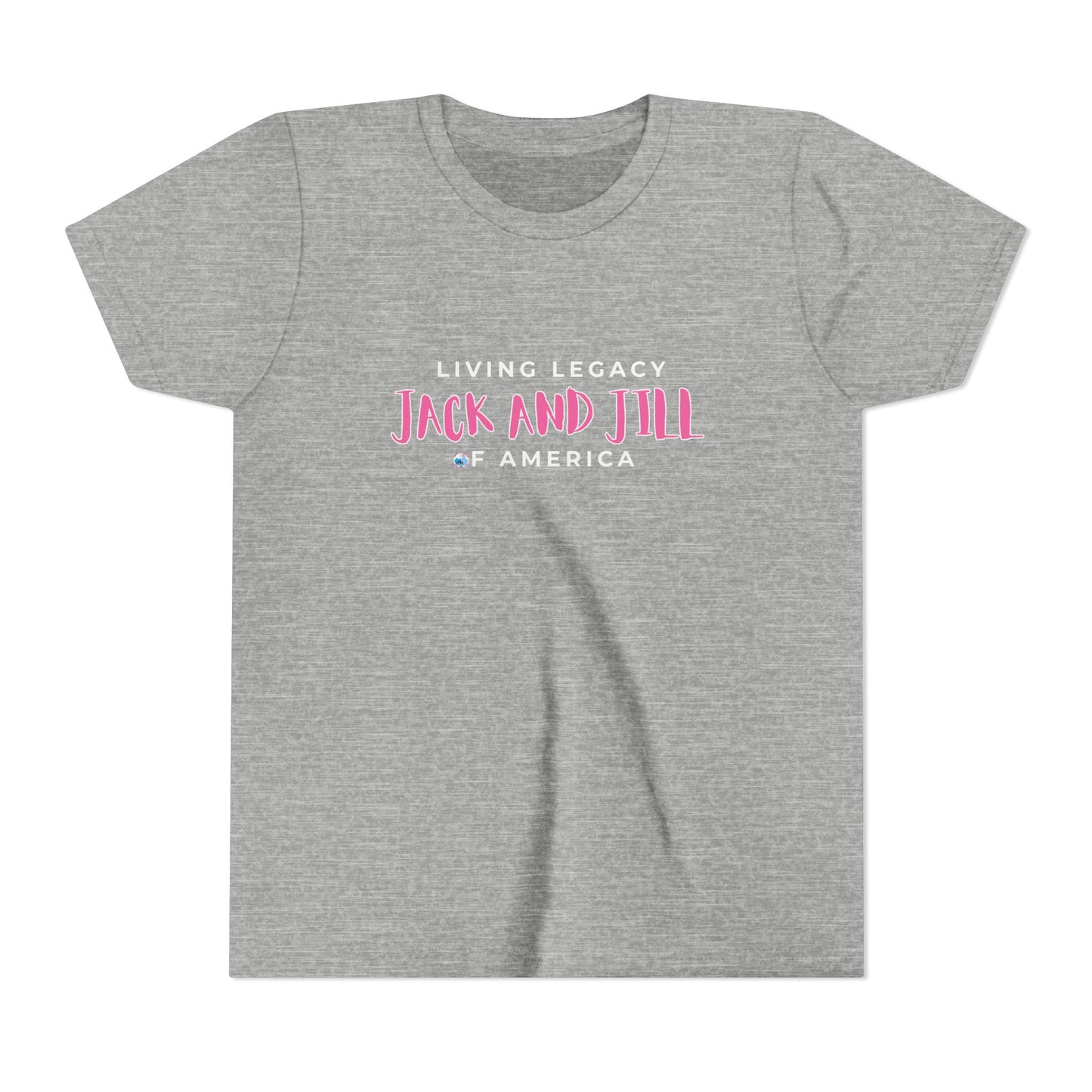 Jack and Jill Living Legacy - YOUTH T-Shirt Pink Design