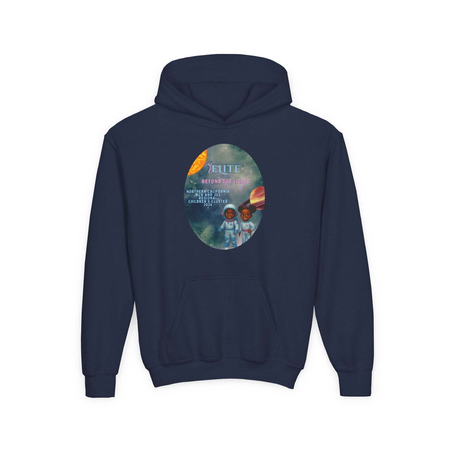 Jack and Jill Oakland Bay Area - Children's Cluster Youth Hoodie