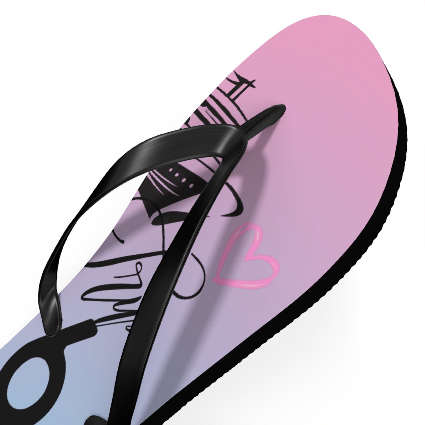 Miami Chapter - Beach Sandals Pink and Blue