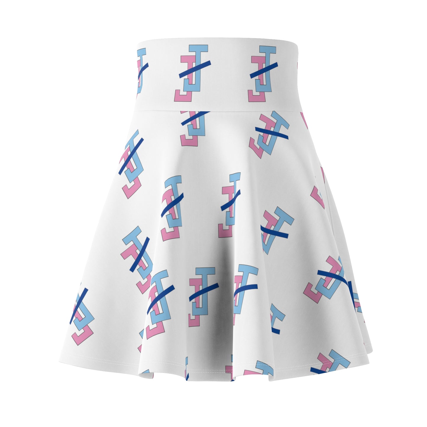 Jack and Jill Women's Skater Skirt - White