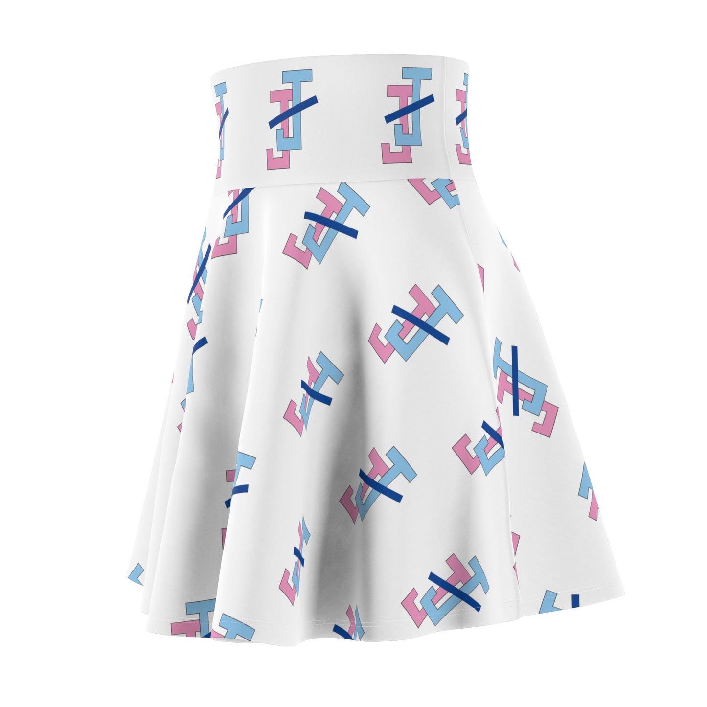 Jack and Jill Women's Skater Skirt - White