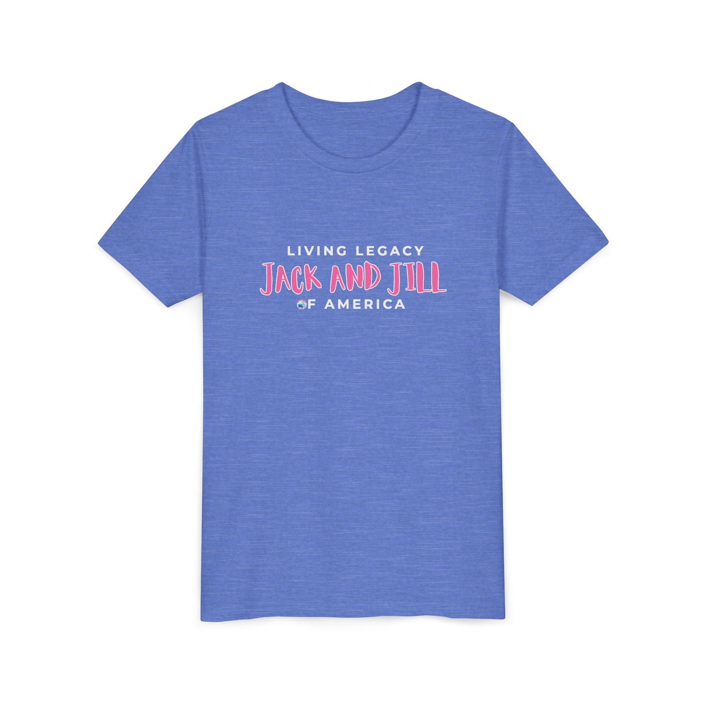 Jack and Jill Living Legacy - YOUTH T-Shirt Pink Design