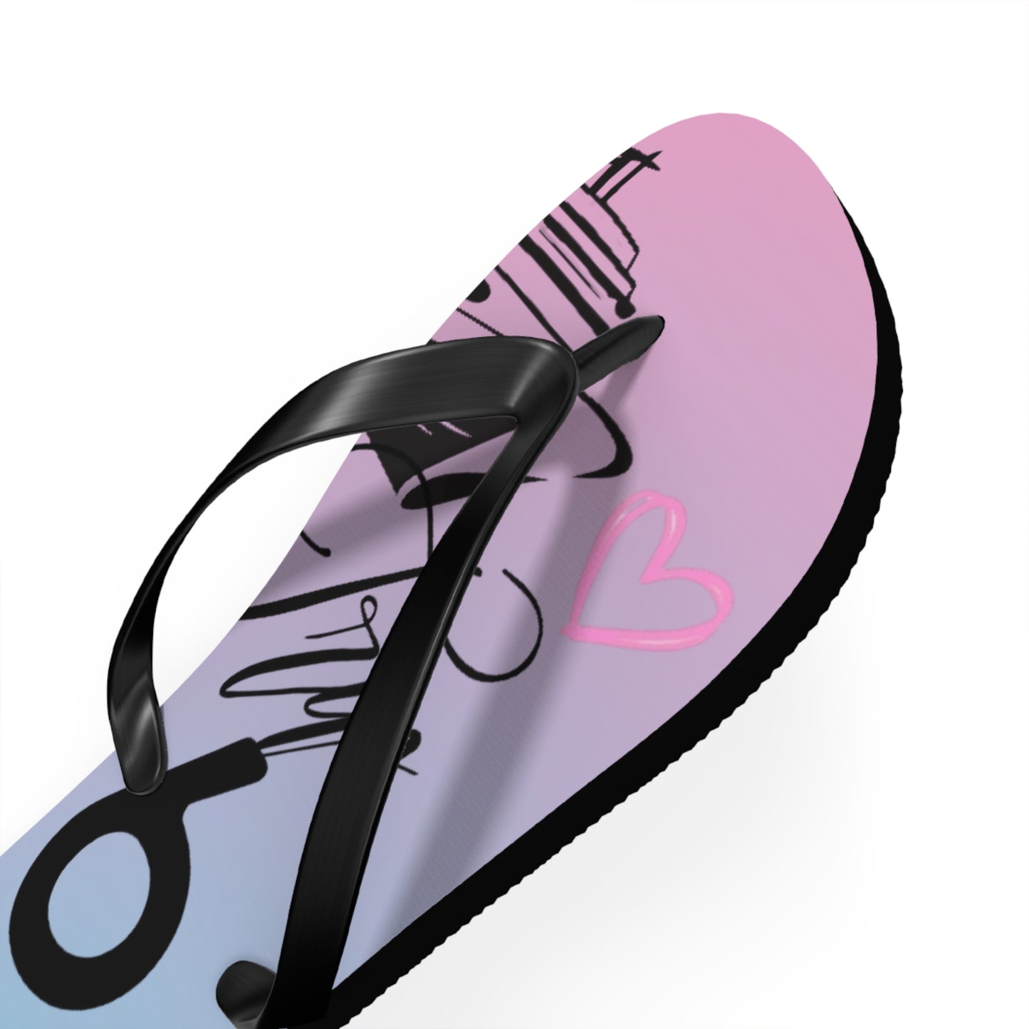 Miami Chapter - Beach Sandals Pink and Blue