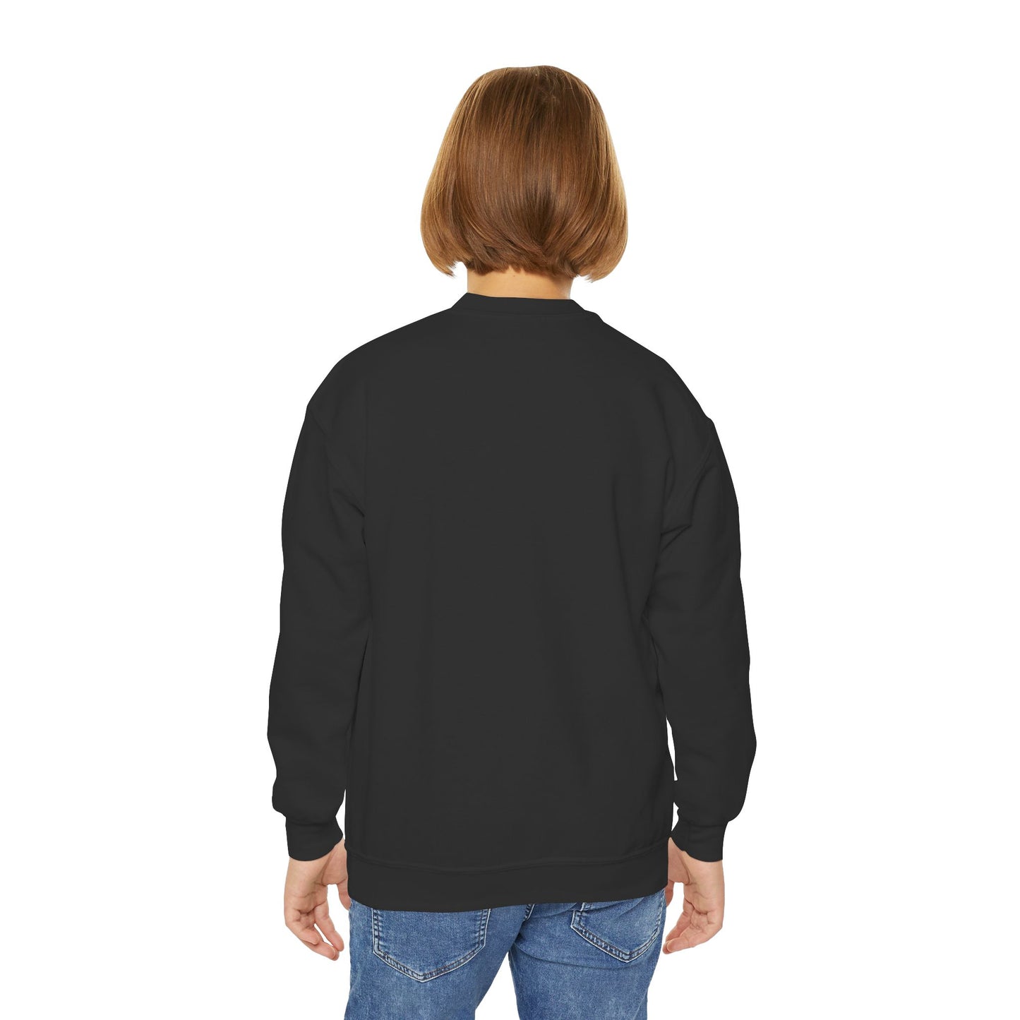 Jack and Jill Youth Sweatshirt - White JJ Circle