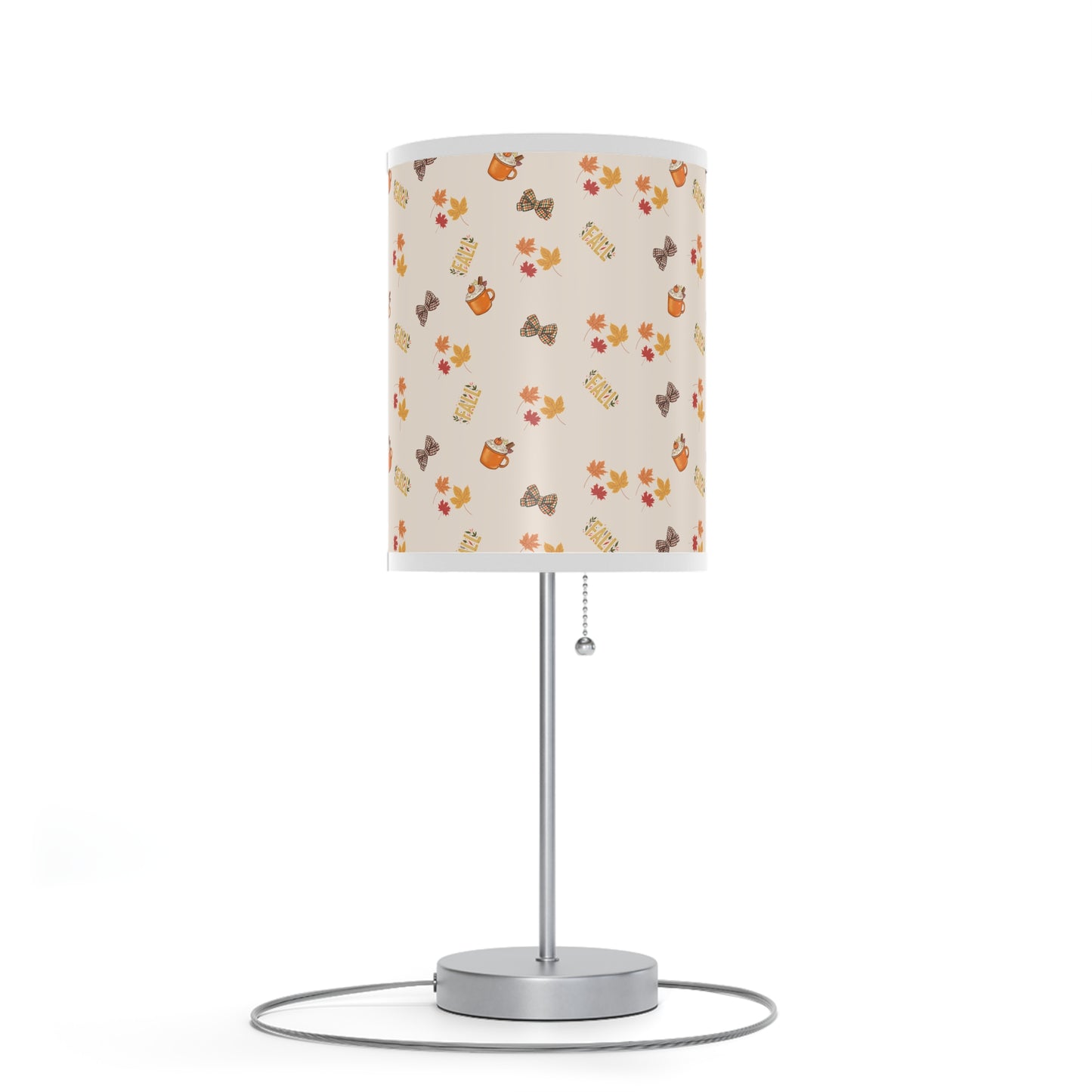 Spiced Lamp on Stand – Cozy Fall Accent Light for Home Décor