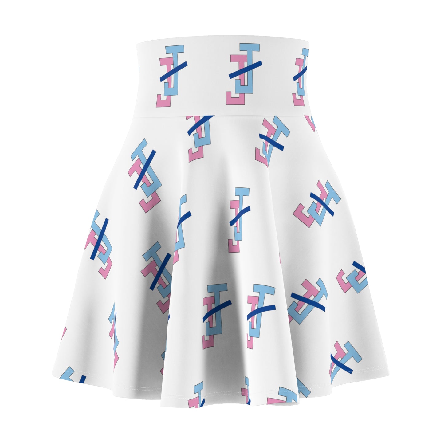 Jack and Jill Women's Skater Skirt - White