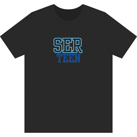 SER-TEEN Colorblock T‑Shirt