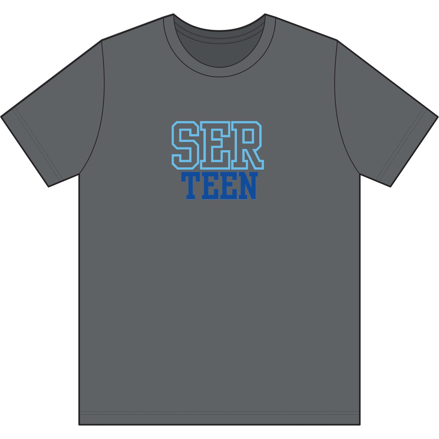 SER-TEEN Colorblock T‑Shirt