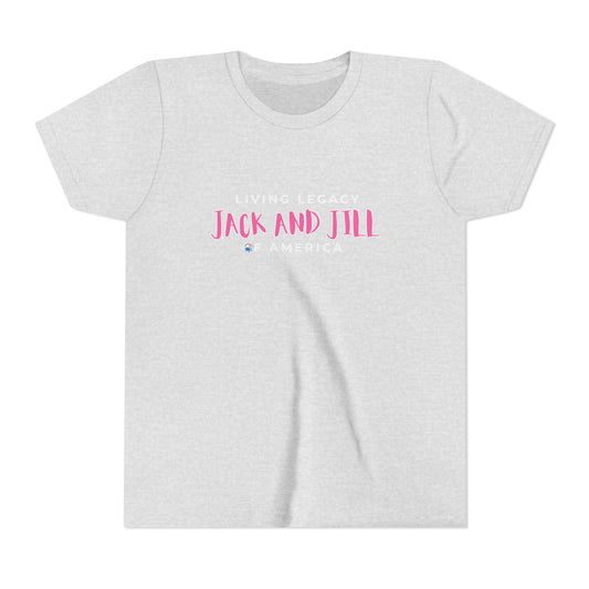 Jack and Jill Living Legacy - YOUTH T-Shirt Pink Design