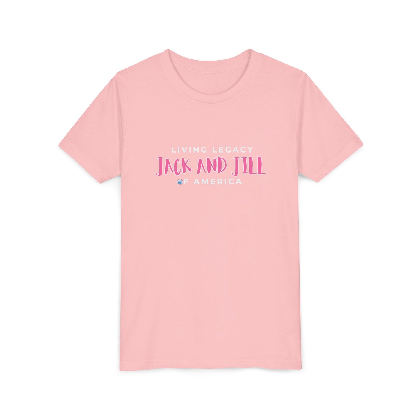 Jack and Jill Living Legacy - YOUTH T-Shirt Pink Design