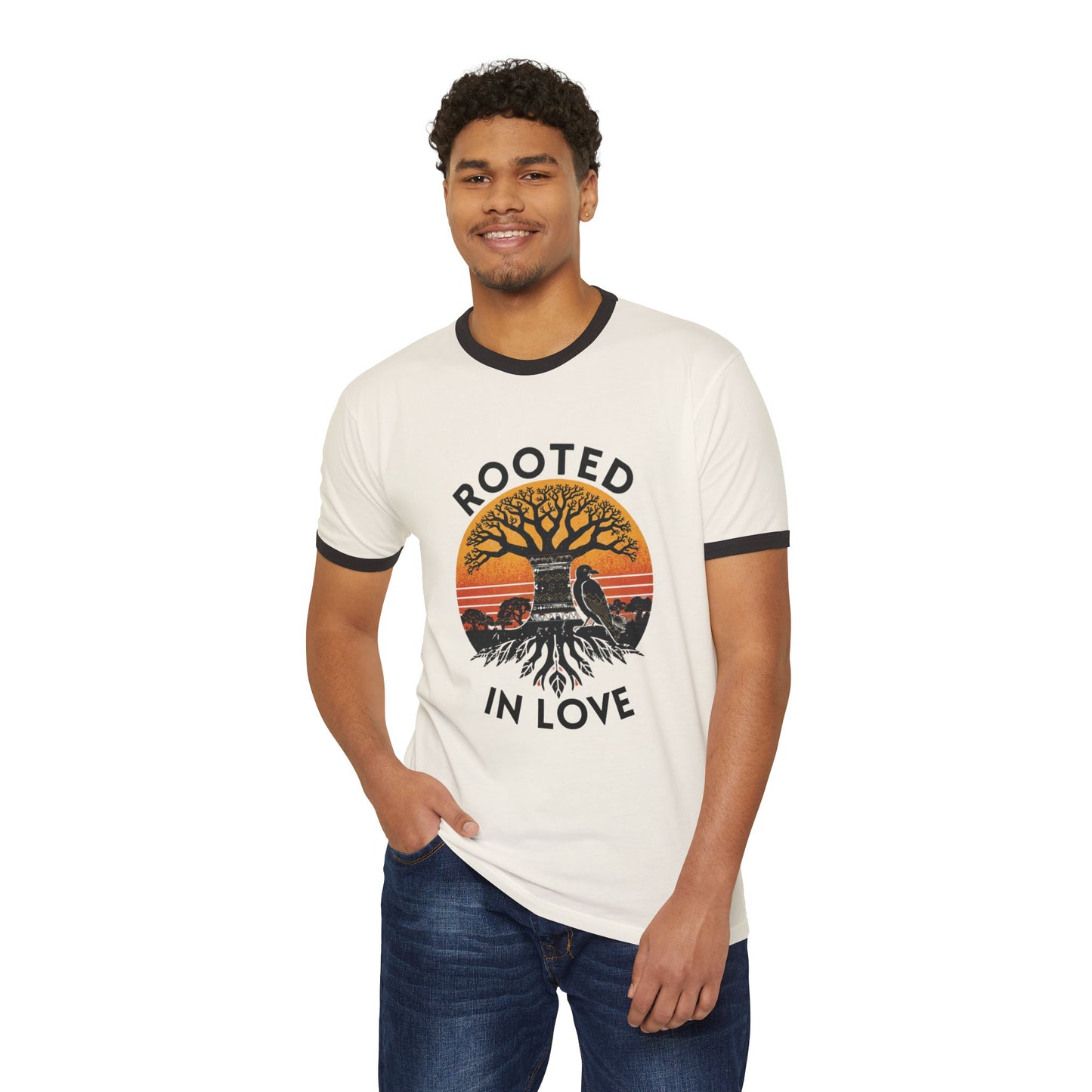 Rooted in Love Ringer T-Shirt