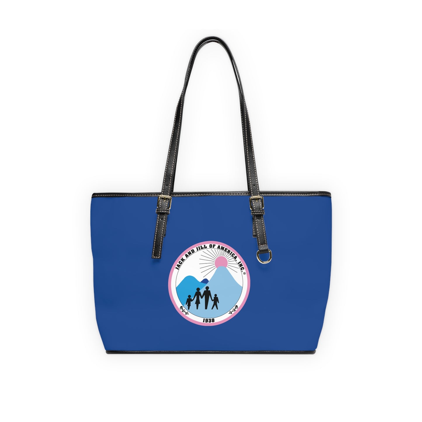 Jack and Jill Crest PU Leather Shoulder Bag -