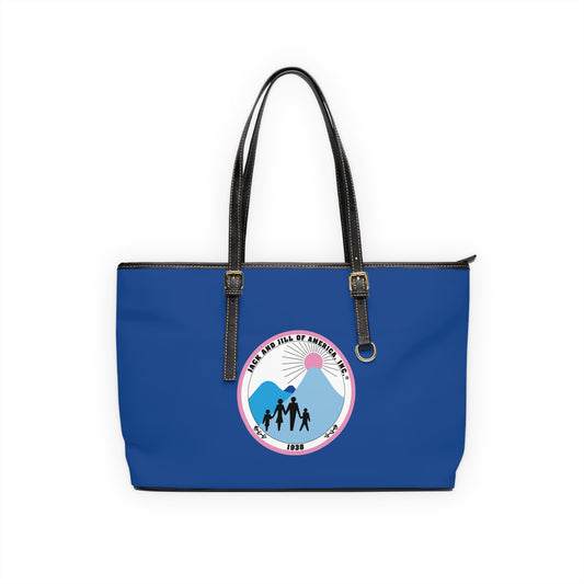 Jack and Jill Crest PU Leather Shoulder Bag -