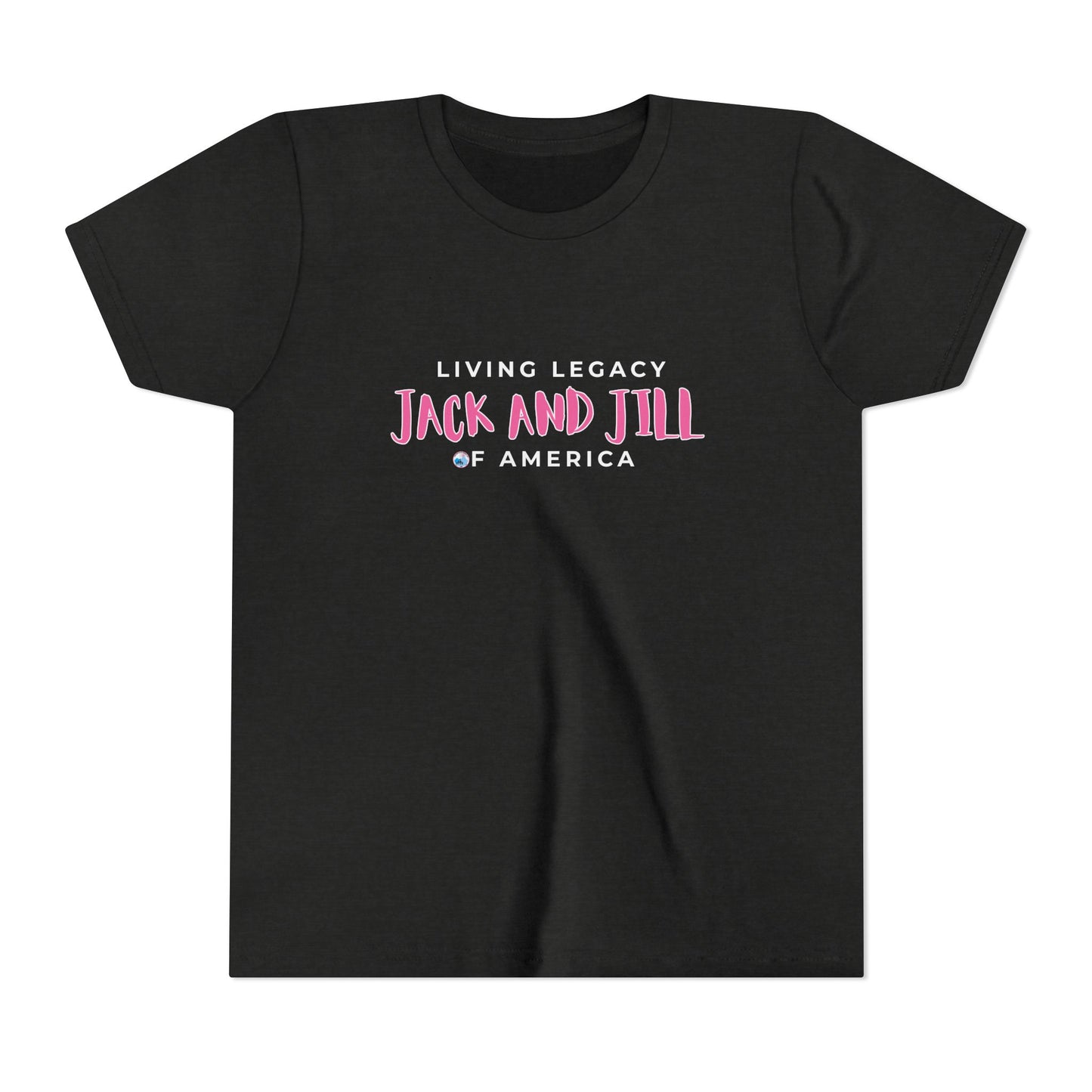 Jack and Jill Living Legacy - YOUTH T-Shirt Pink Design
