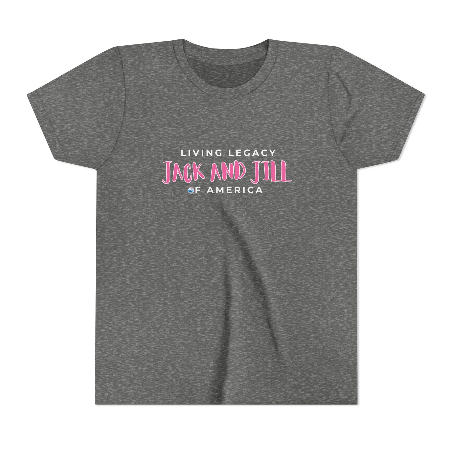 Jack and Jill Living Legacy - YOUTH T-Shirt Pink Design