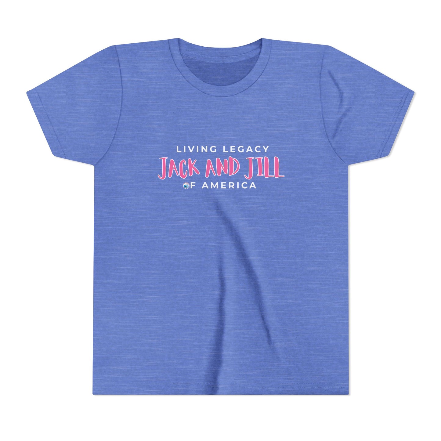 Jack and Jill Living Legacy - YOUTH T-Shirt Pink Design