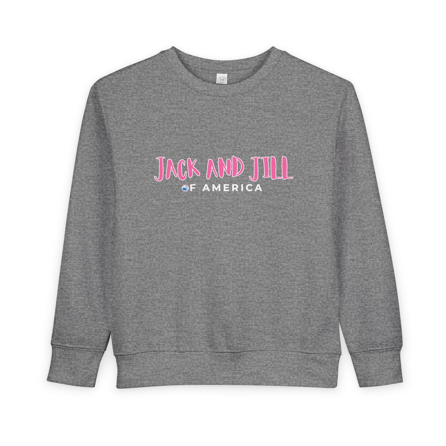 Jack and Jill of America Toddler Sweatshirt  - Pink