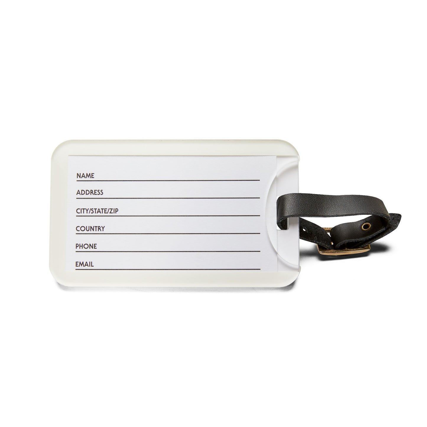 JJ on MV - Luggage tag