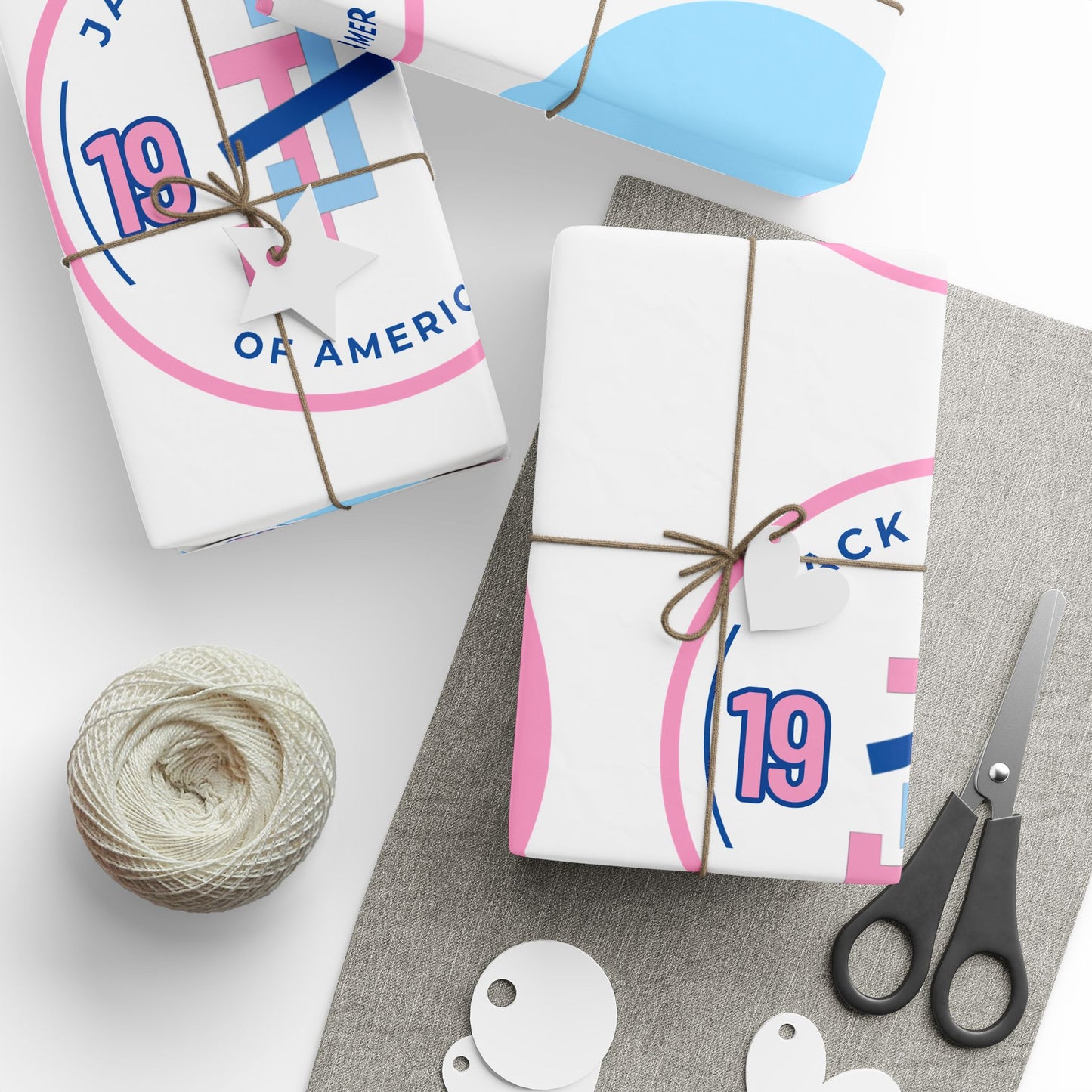 Jack and Jill Wrapping Paper - Renewed