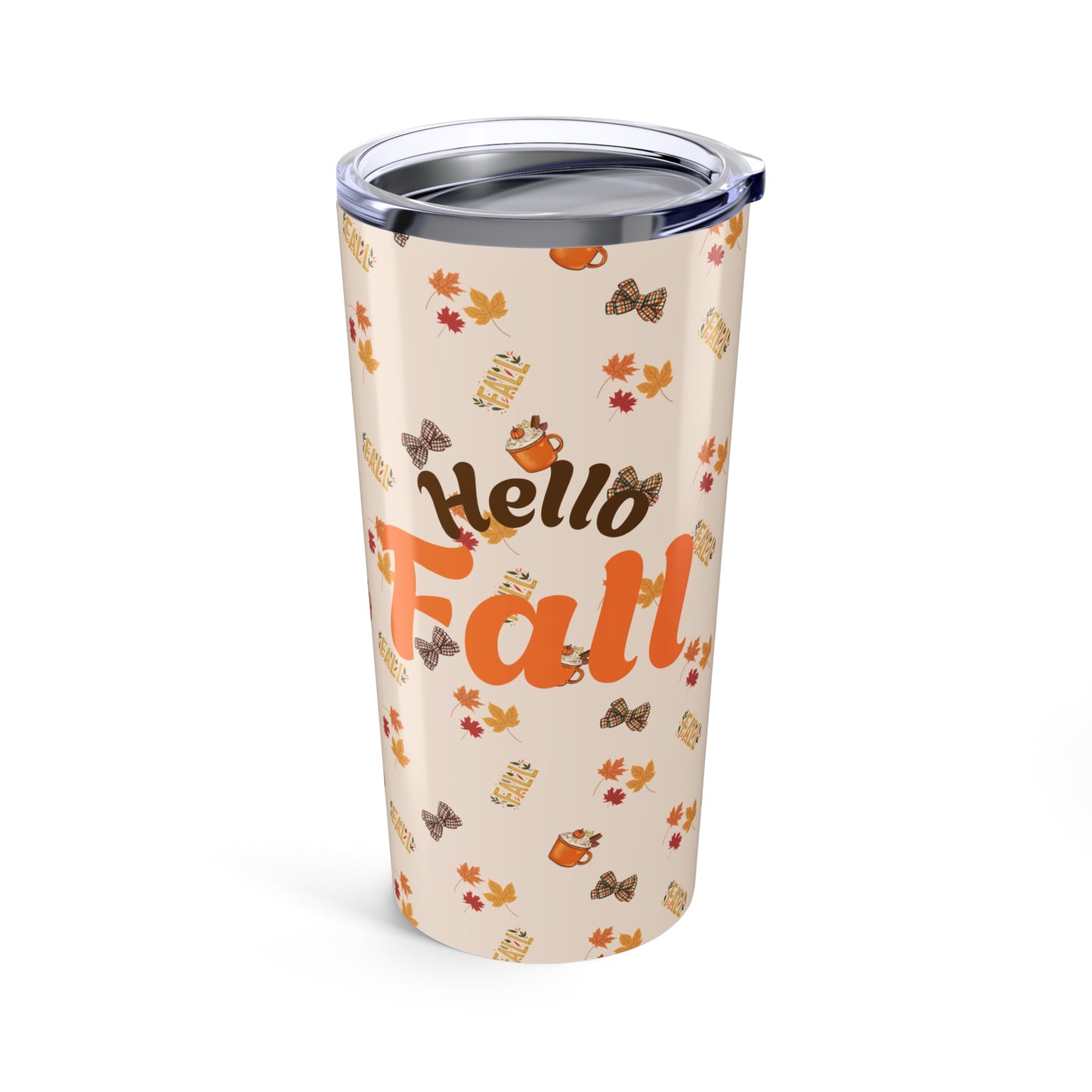 Spiced Stainless Steel Tumbler – 20oz Insulated Drinkware