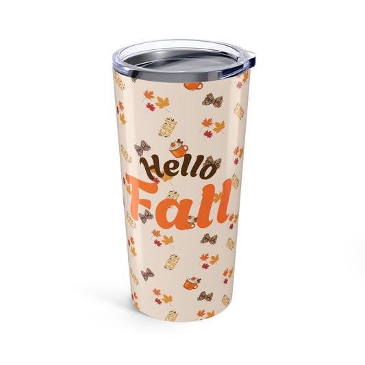 Spiced Stainless Steel Tumbler – 20oz Insulated Drinkware