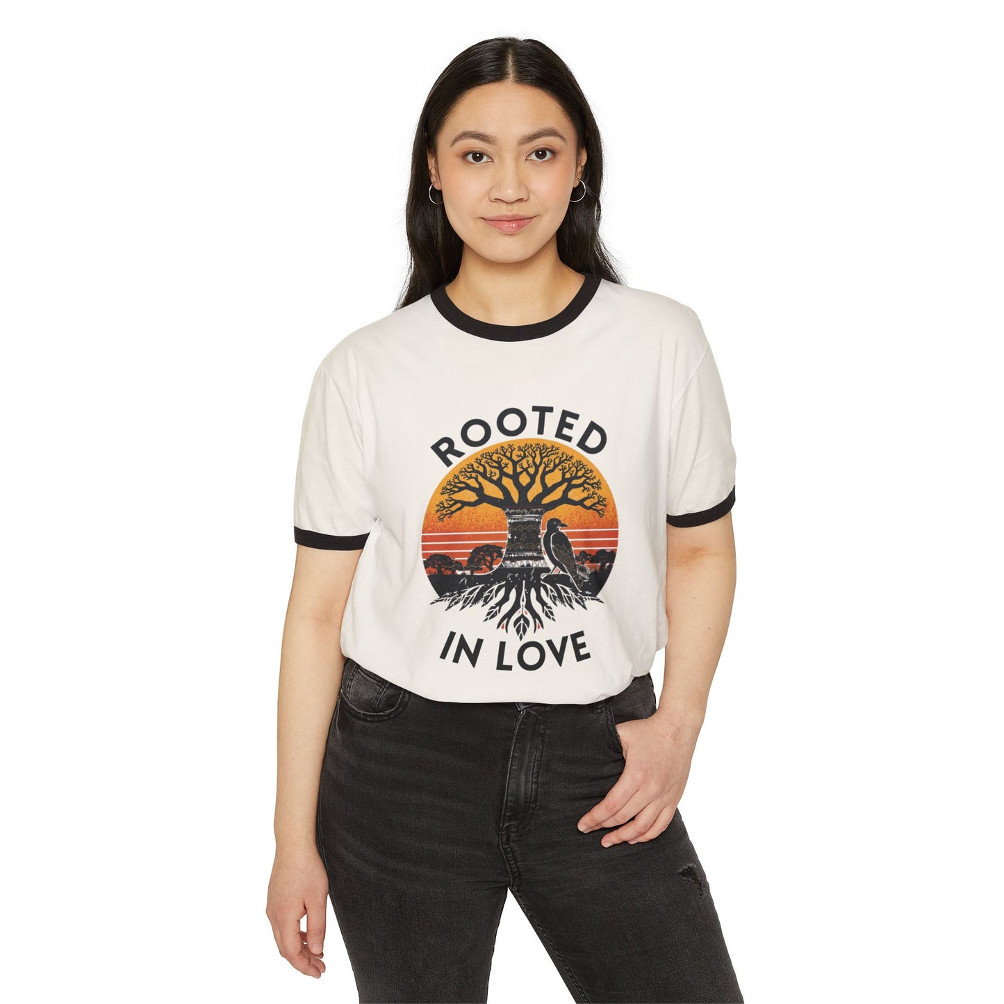 Rooted in Love Ringer T-Shirt
