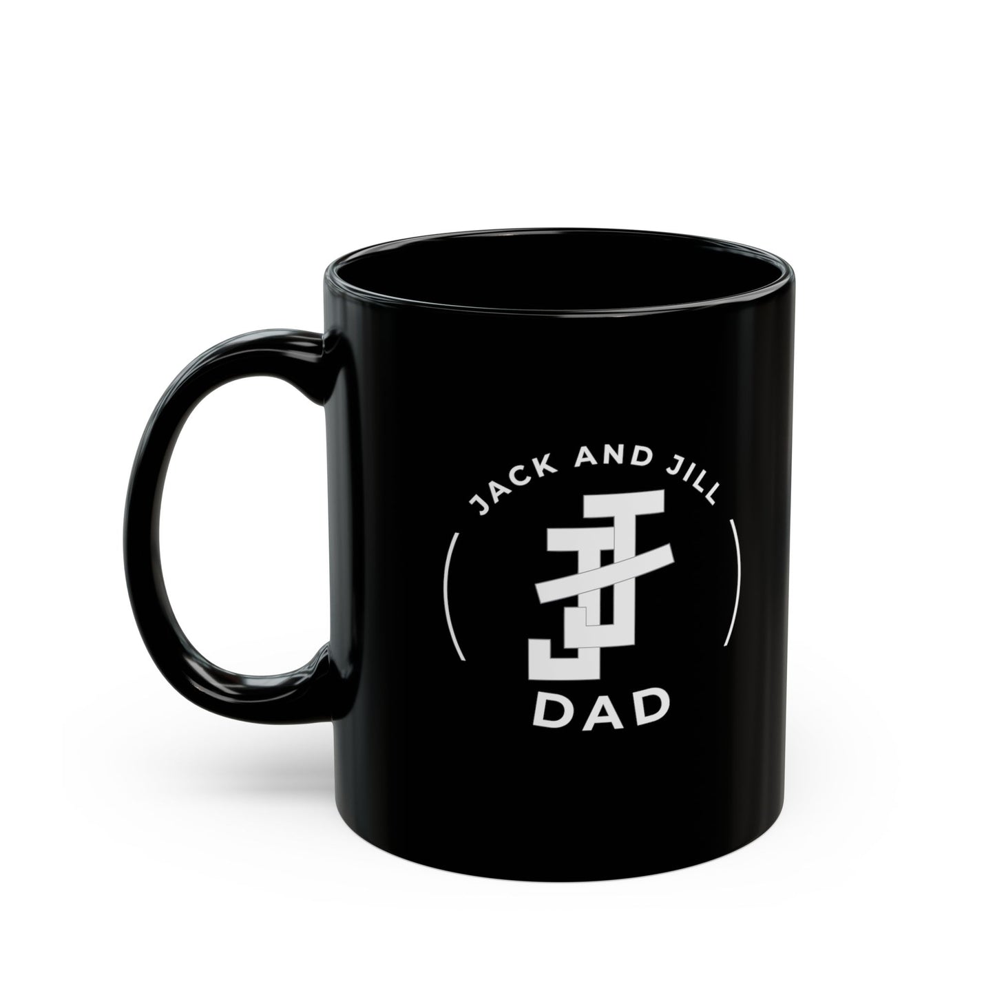 Jack and Jill Dad Black Coffee Mug — 11oz