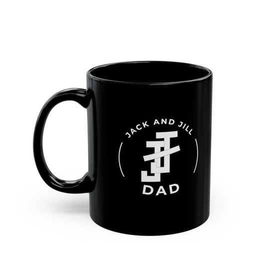 Jack and Jill Dad Black Coffee Mug — 11oz