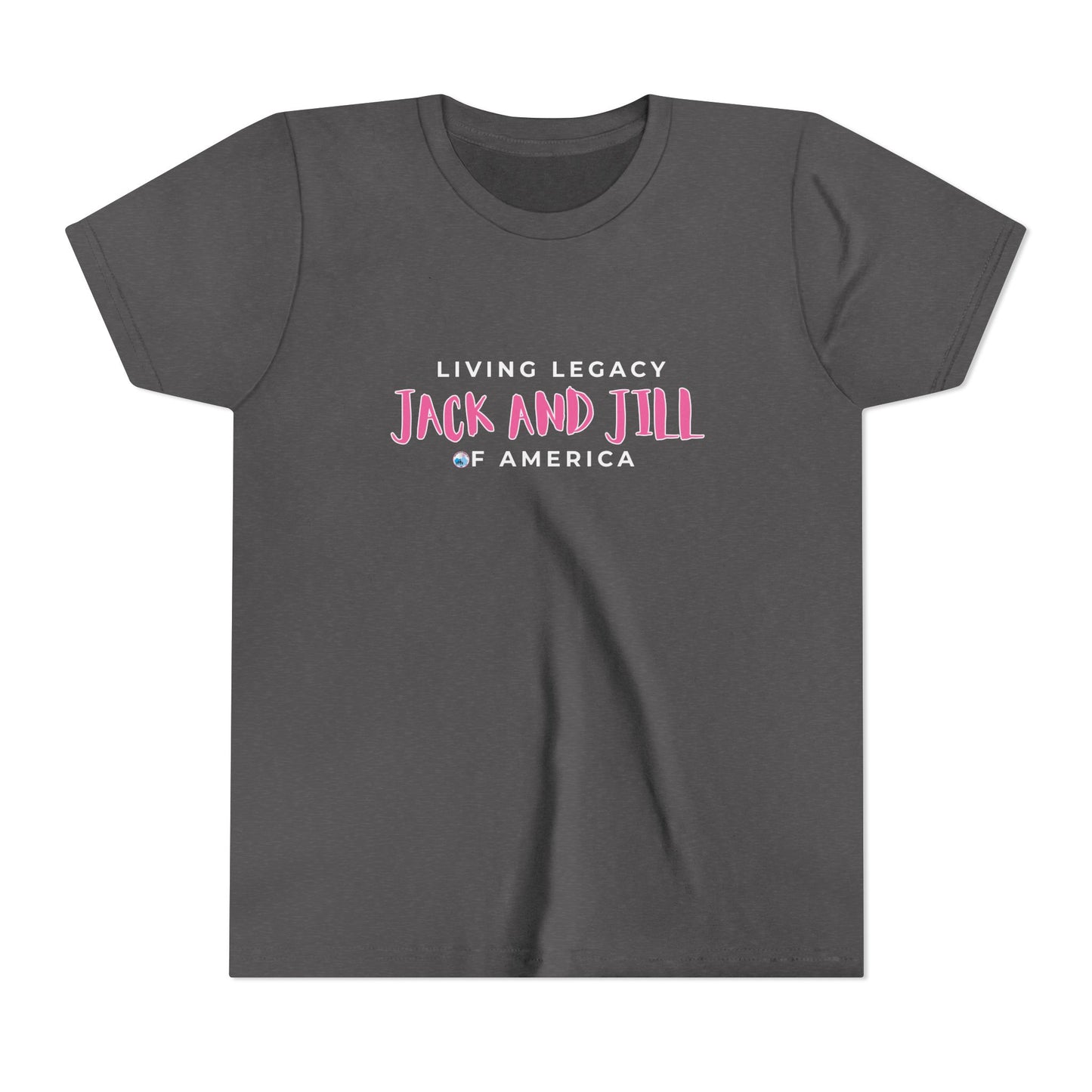 Jack and Jill Living Legacy - YOUTH T-Shirt Pink Design