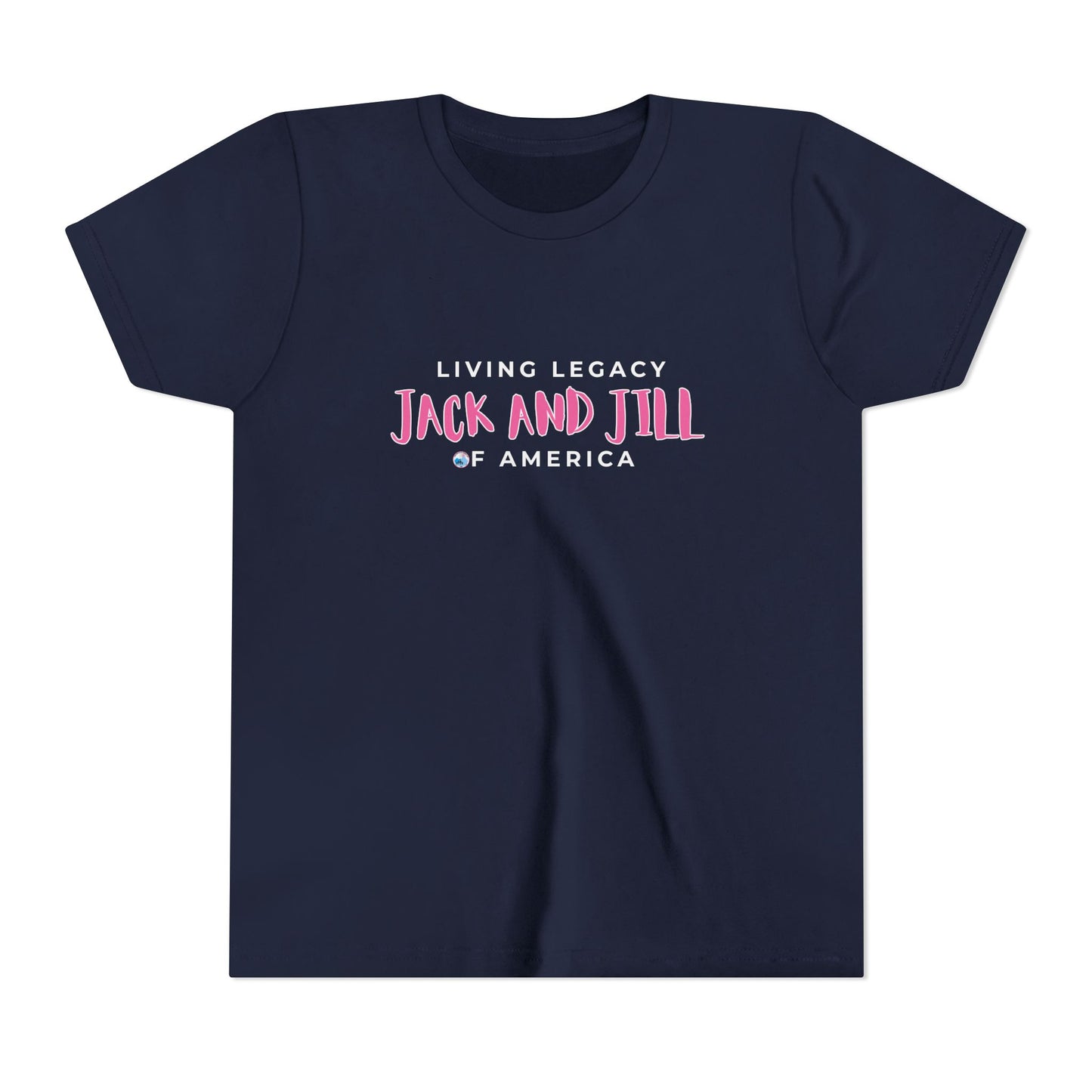Jack and Jill Living Legacy - YOUTH T-Shirt Pink Design
