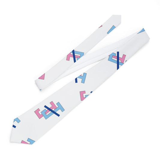 Jack and Jill Necktie - JJ White
