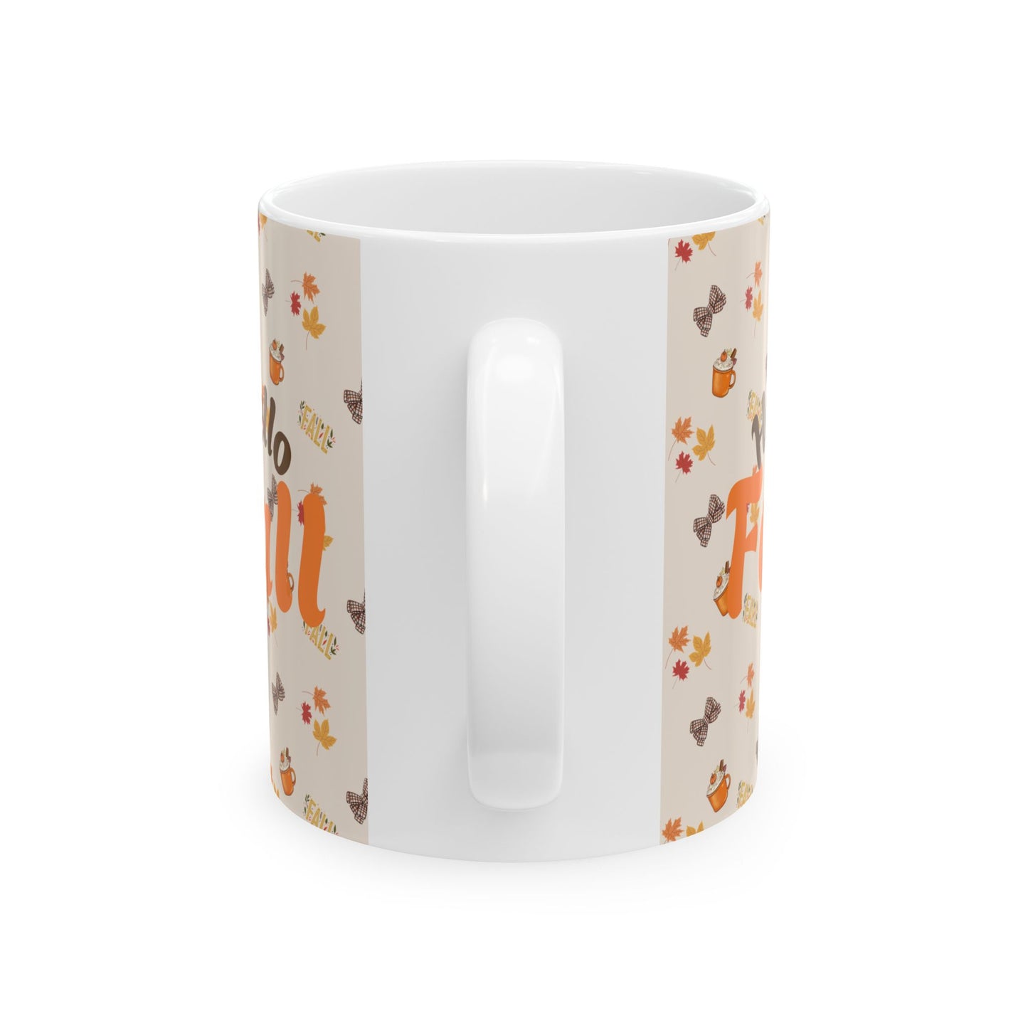 Spiced Fall Ceramic Mug – Cozy Coffee & Tea Cup