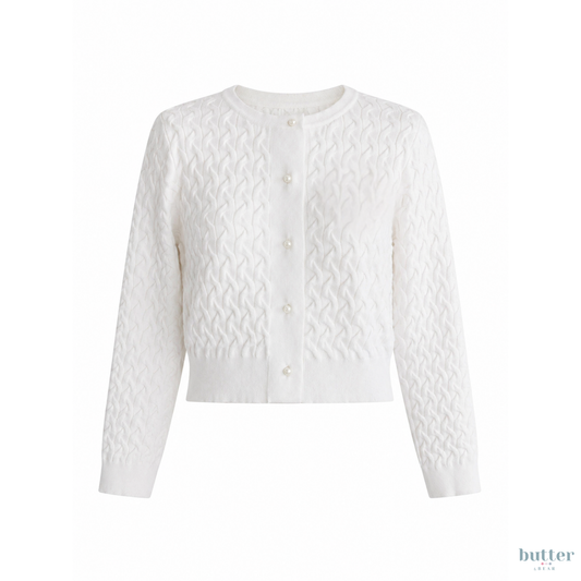 Dina Textured Cardigan