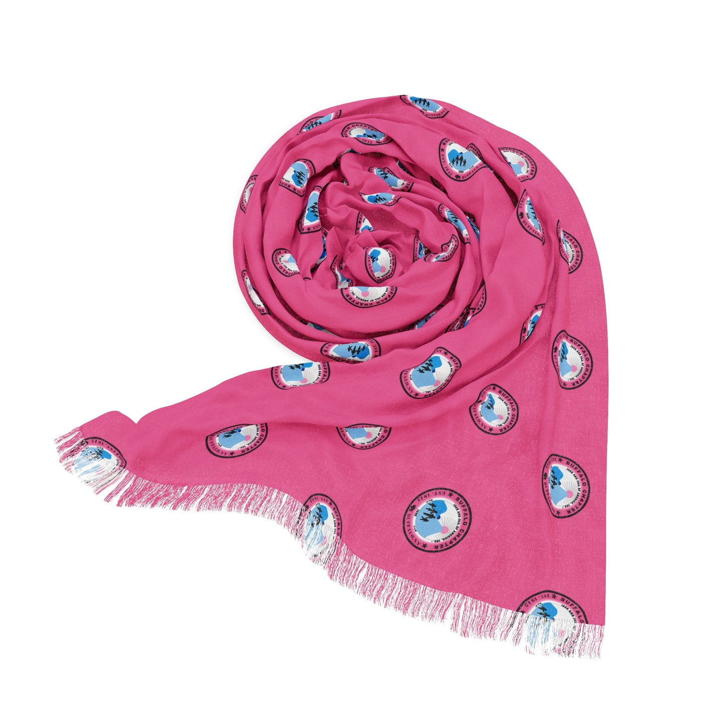 Buffalo Chapter Jack and Jill Light Scarf - Pink