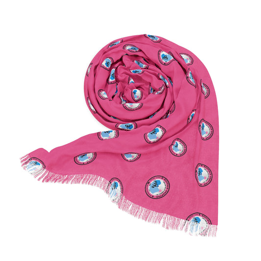 Buffalo Chapter Jack and Jill Light Scarf - Pink