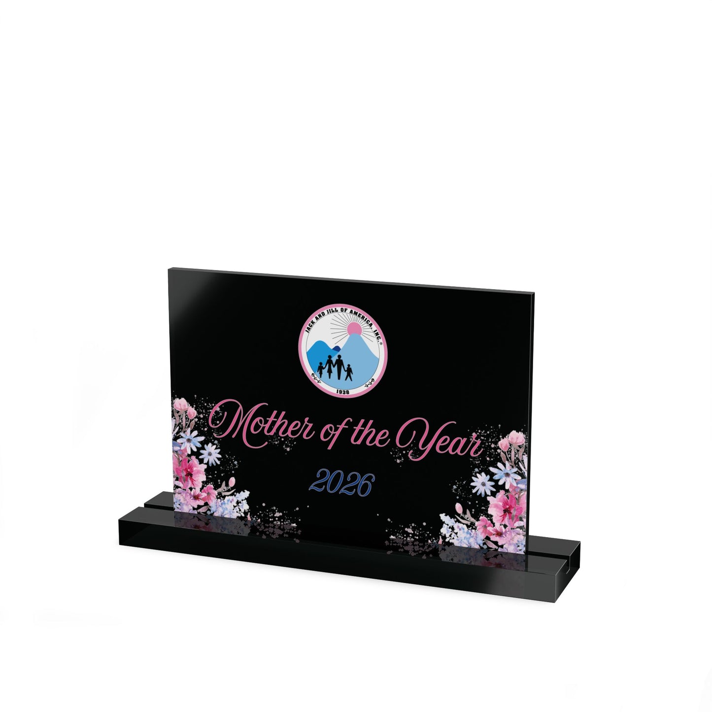 Jack and Jill Mother of the Year 2026 Acrylic Sign